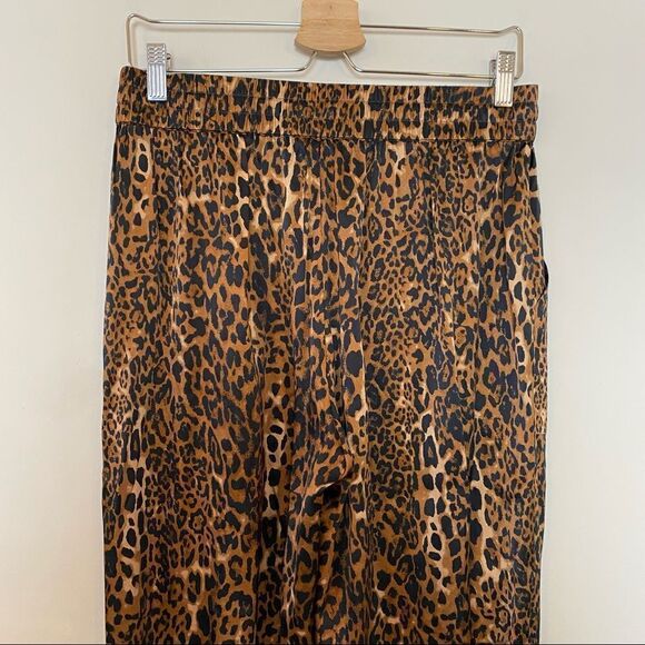 Cami NYC-“ZOE” Animal Silk High Rise Printed Joggers (Small) - Picture 10 of 13